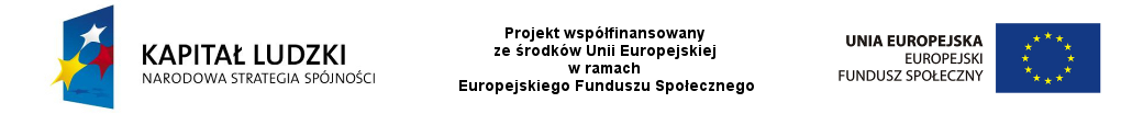 Logo - projekt współfinansowany ze środków Unii Europejskiej.